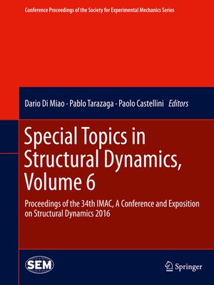 cover image of Special Topics in Structural Dynamics, Volume 6